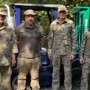 Автонавантажувач для українських морпіхів від «Фонду Уточкіна» Автонавантажувач для українських морпіхів від «Фонду Уточкіна»